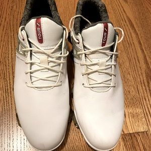 Size 9 narrow FootJoy Tour X Golf Shoes. Worn once. Wrong size.